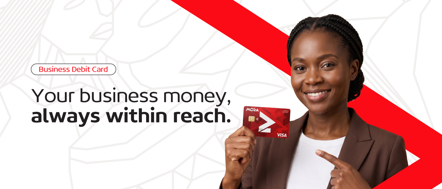 Moza Negócios Debit Card